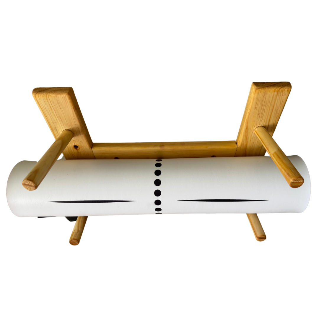 Soporte de Pared Doble para Mats de Yoga - Rack Yoga Mats